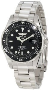 Invicta Diver Collection Silver Tone Watch