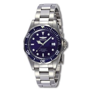 Invicta Diver Collection Silver Tone Watch