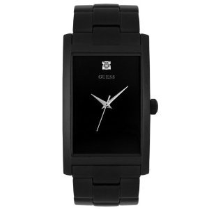Guess 10610g Black Stainless Diamond