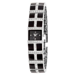 Bulova Womens 98l109 Crystal Accented