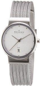 Skagen 355sss1 Collection Patterned Stainless