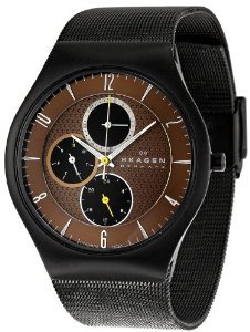 Skagen Sk806xltbd Titanium Brown Watch
