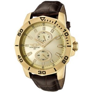 Invicta 43663 004 Brown Leather Watch