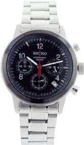 Seiko Chronograph Steel Watch Ssb011