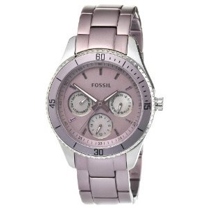 Fossil Womens Es3038 Aluminum Stainless