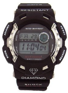Diamond Watch Digital King Master