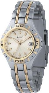 Relic Fossil Champagne Stainless Bracelet