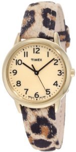 Timex Elevated Classics Leopard Patterned