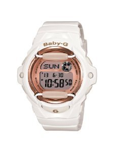 Casio Womens Bg169g 7 White Watch