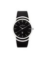 Skagen 597lslb Black Leather Watch
