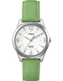 Timex Weekender Leather Contrast Stitching