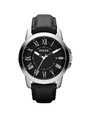 Fossil Fs4745 Grant Black Leather
